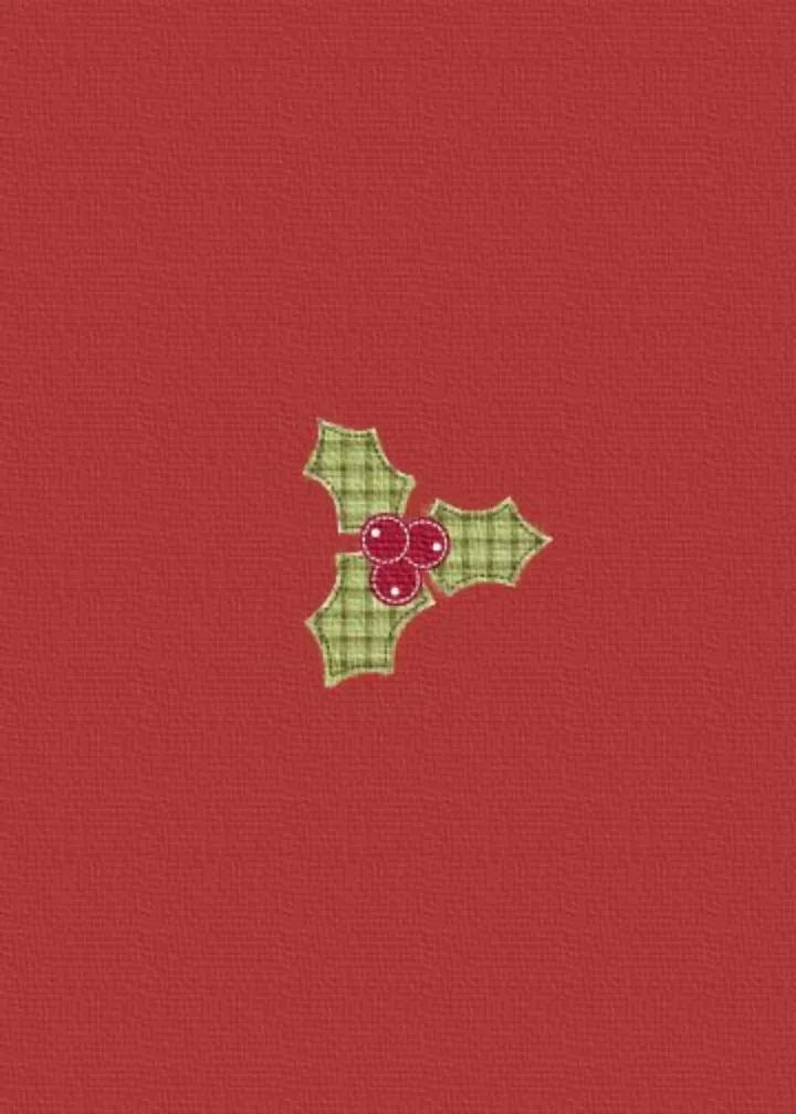 Holiday Bow Photo card inside left