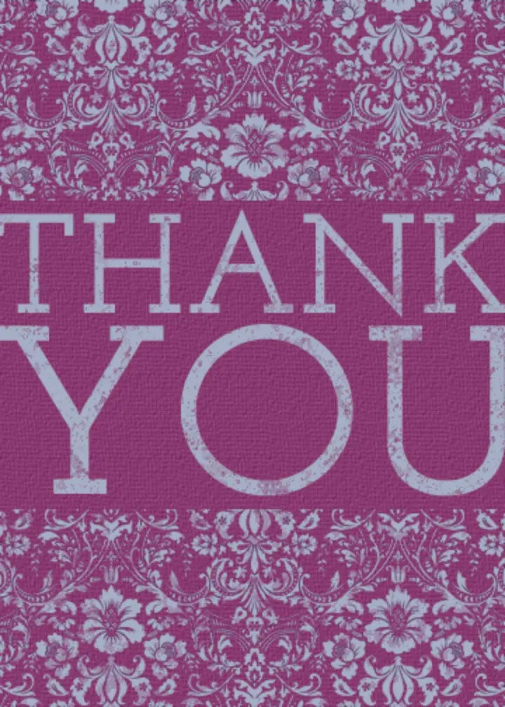 Vibrant Thanks card front