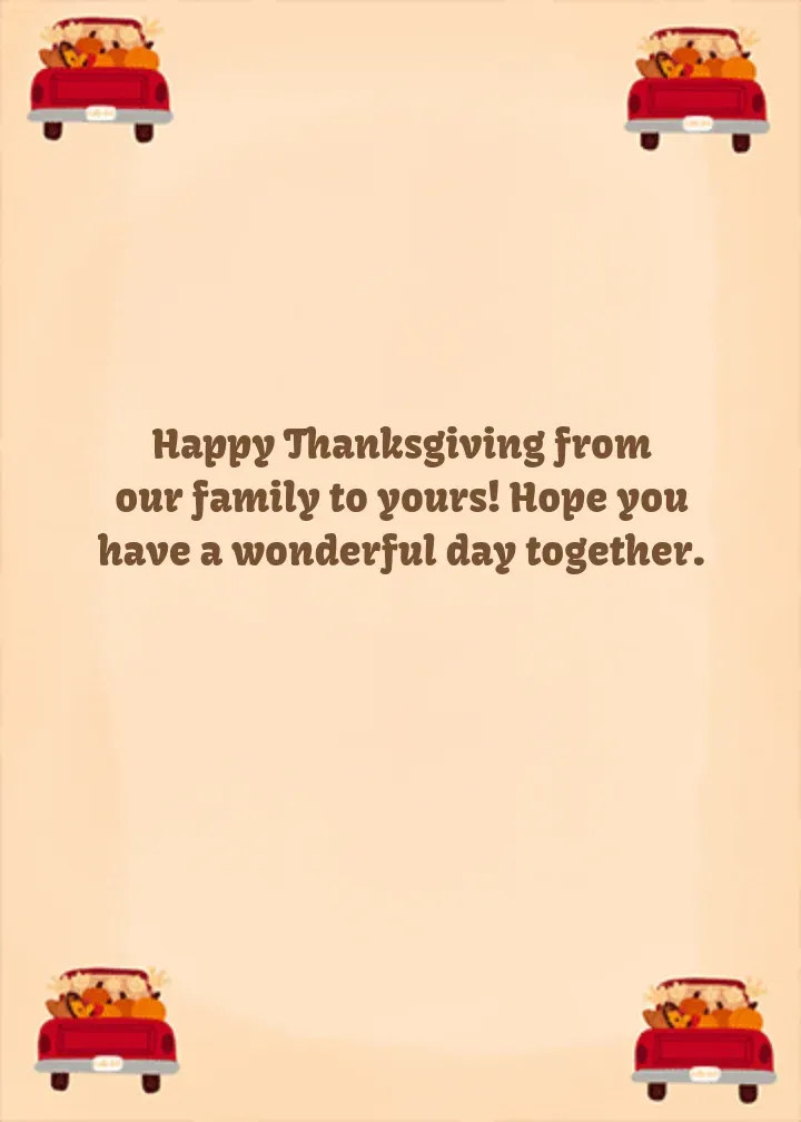 Grateful Thanksgiving Truck card inside right