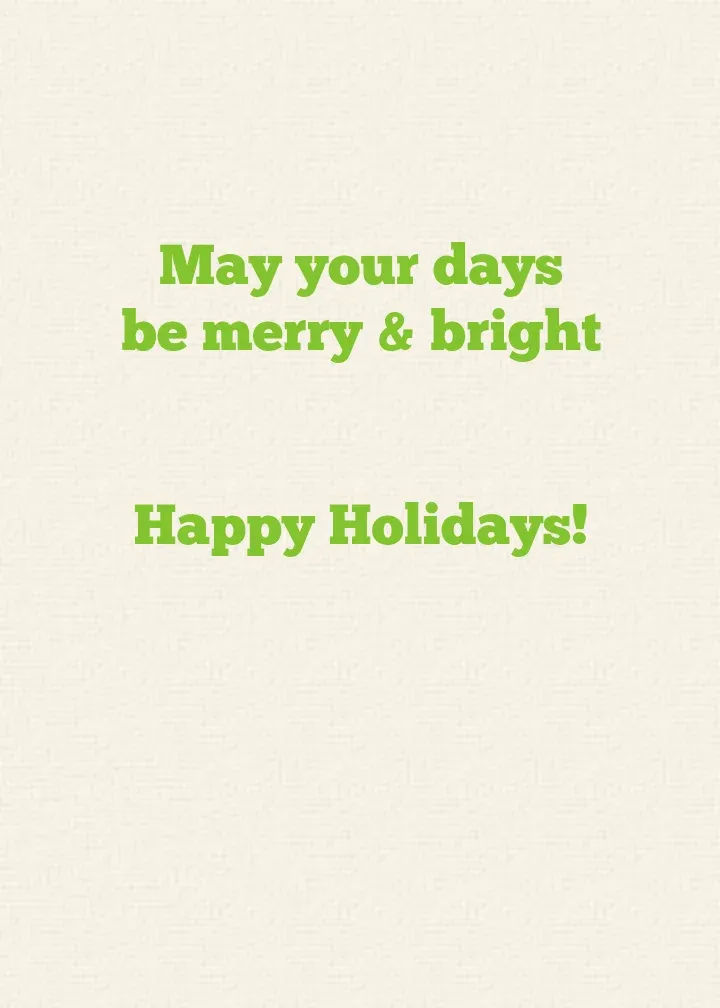 Christmas Candy card inside right