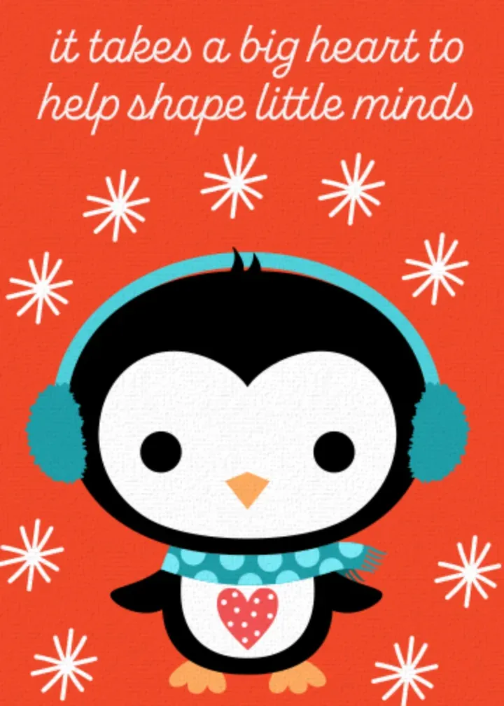 Little Minds card front