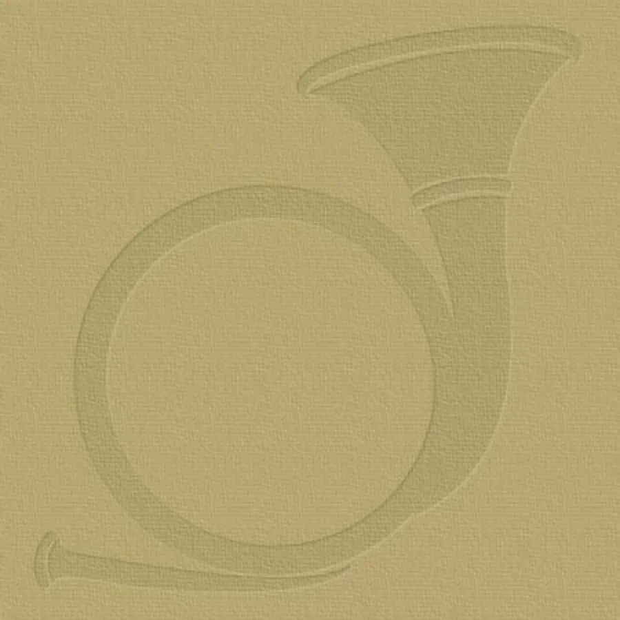 Business Holiday Horn card inside left