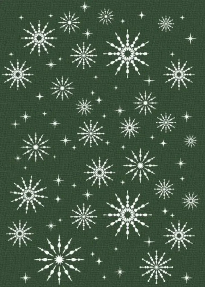 Business Christmas Photo card inside left