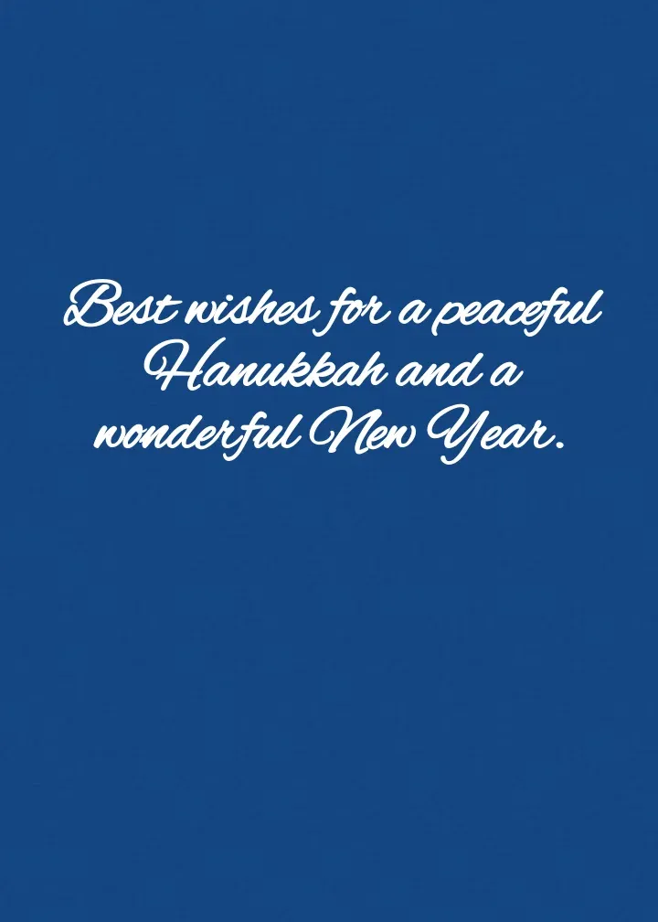 Oval Hanukkah Photo Frame card inside right