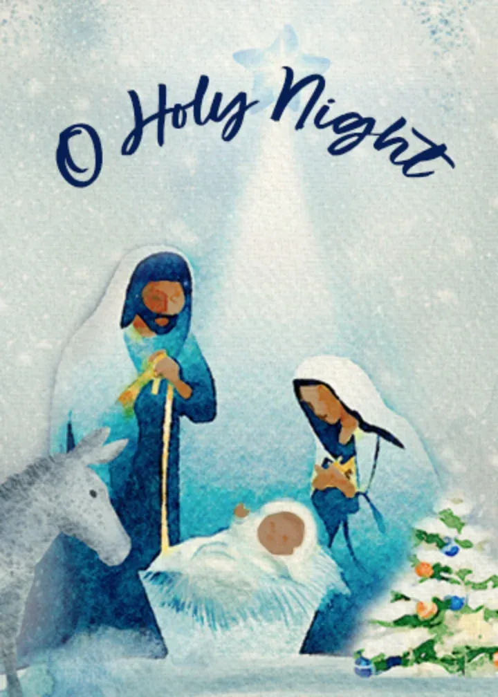 Holy Nativity card front