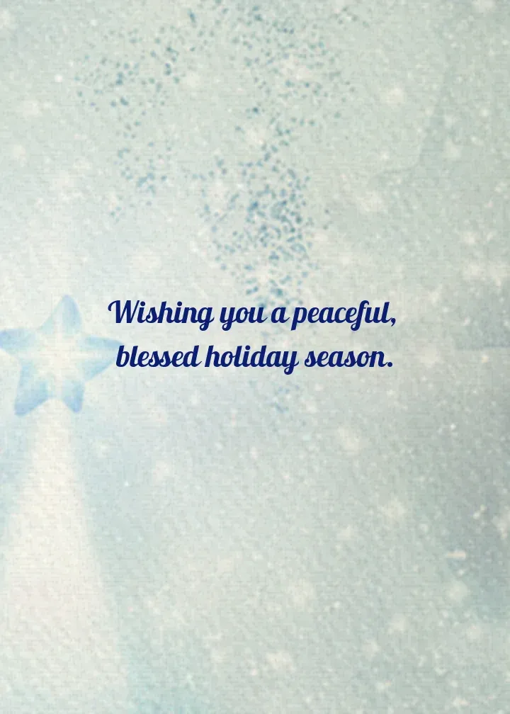 Holy Nativity card inside right