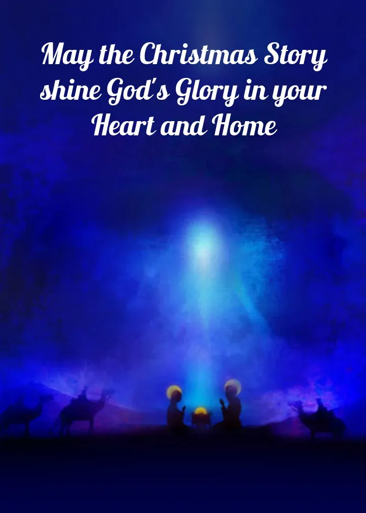 God's Glory card front