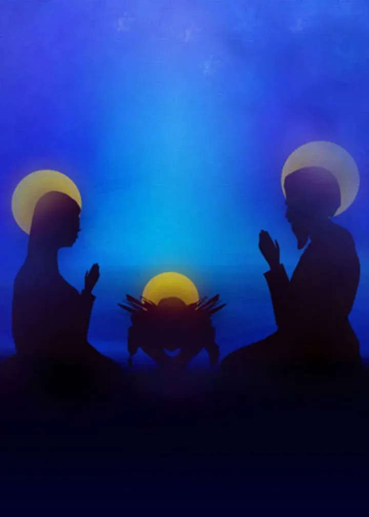 God's Glory card inside left