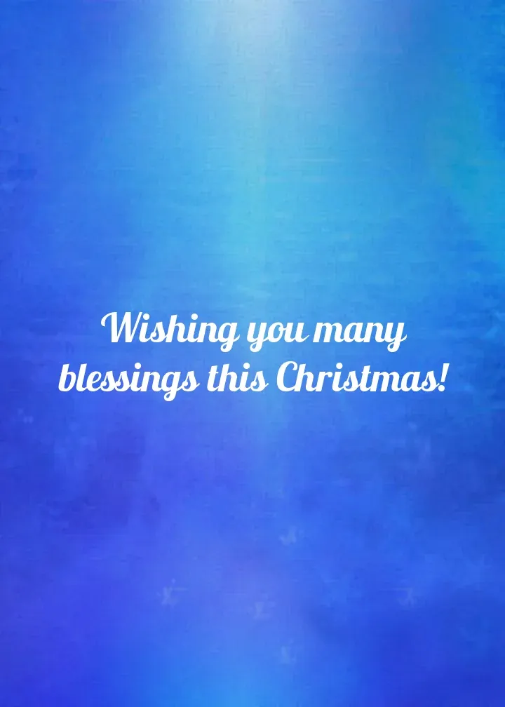 God's Glory card inside right