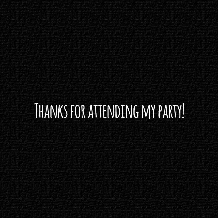 Laser Tag Thank You card inside right