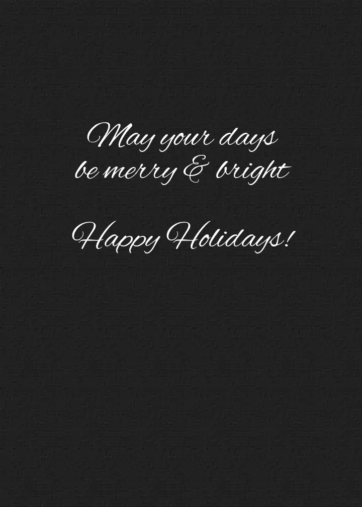 Foil Dots card inside right