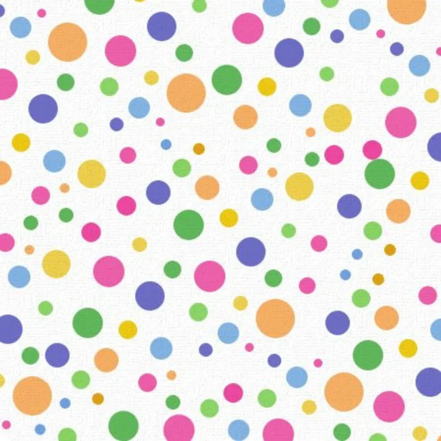 Bubble Thank You card inside left