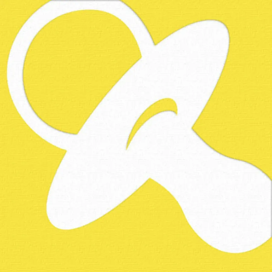 Baby Pacifier card front