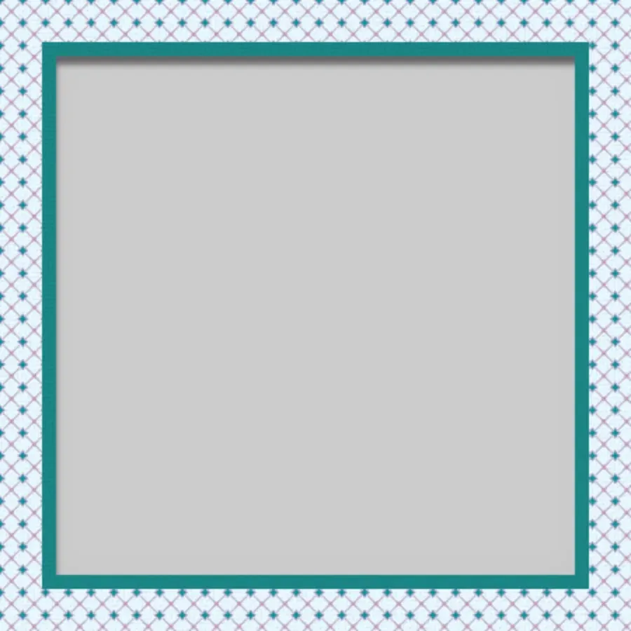 Checkered Office Photo card front