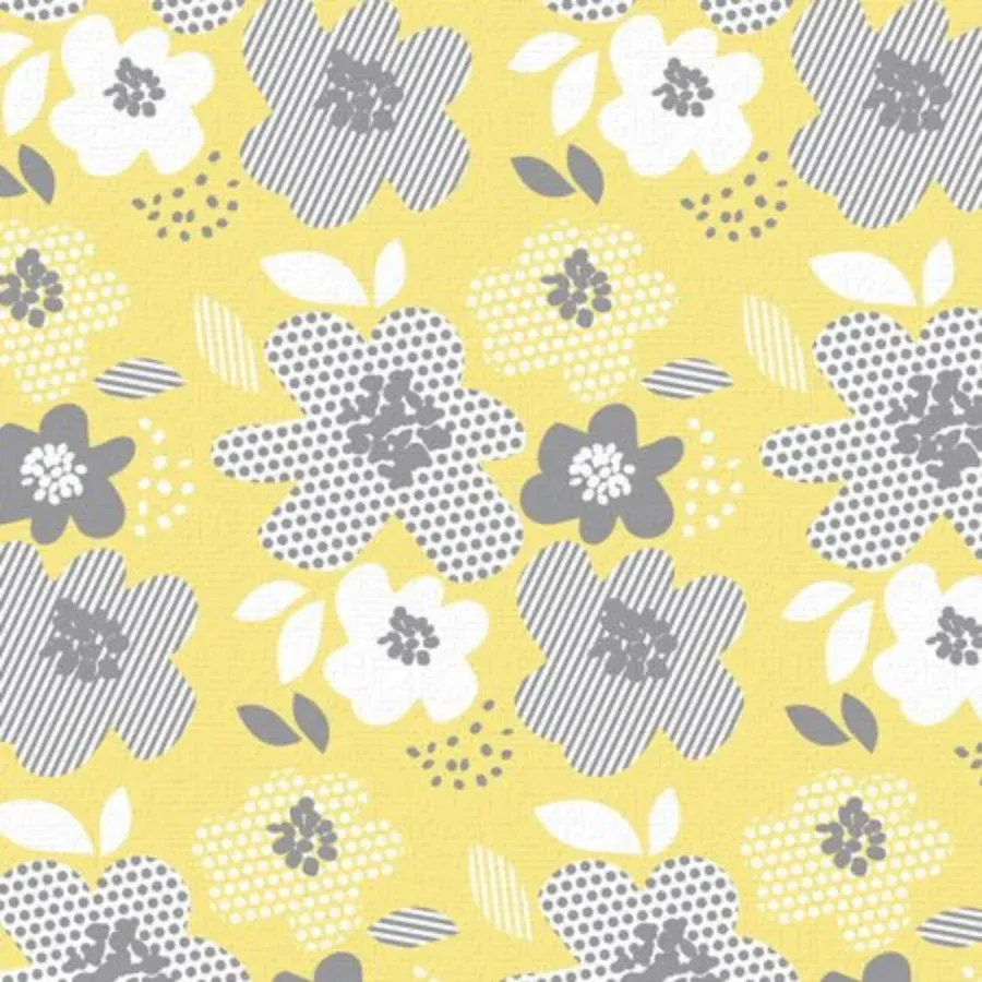 Admin Day Floral card inside left