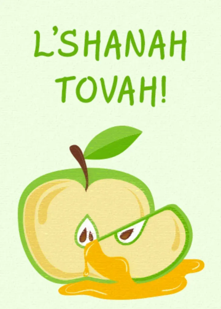 Apples and Honey card front