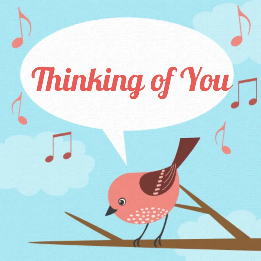 Bird Song card front