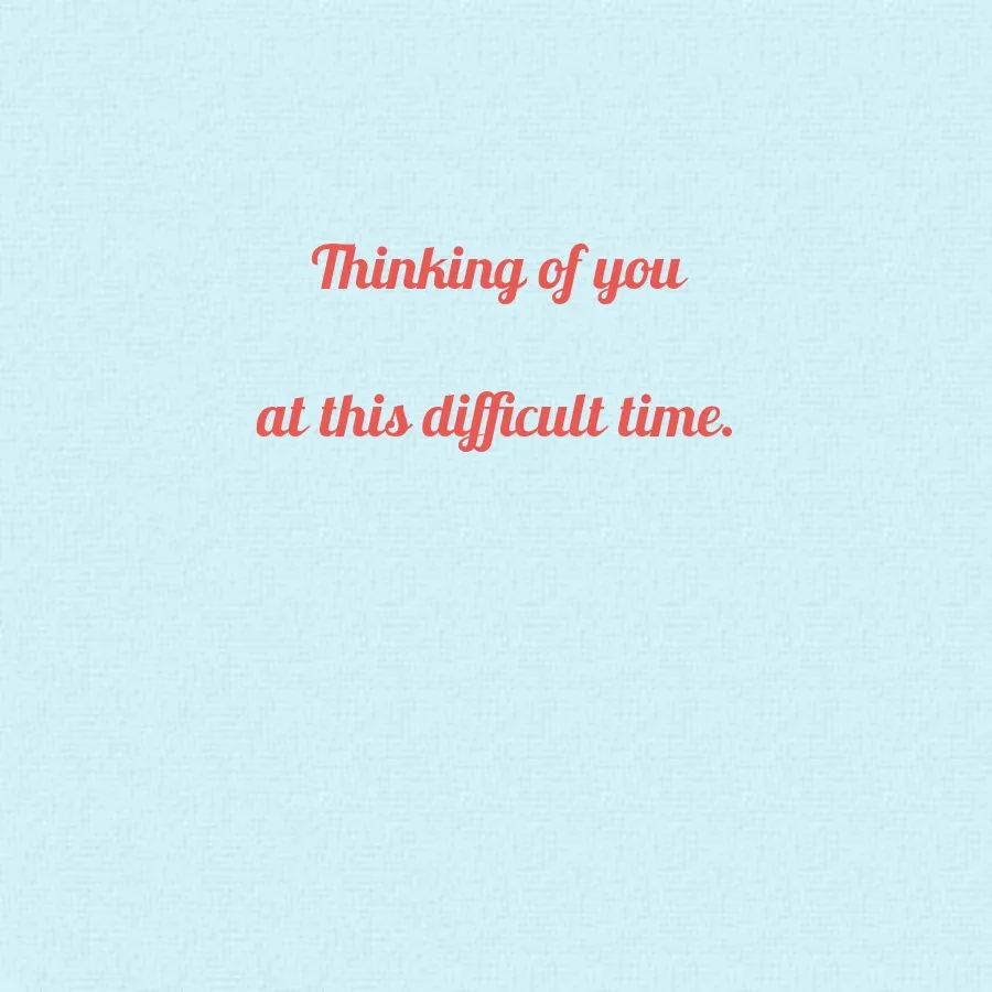 Bird Song card inside right