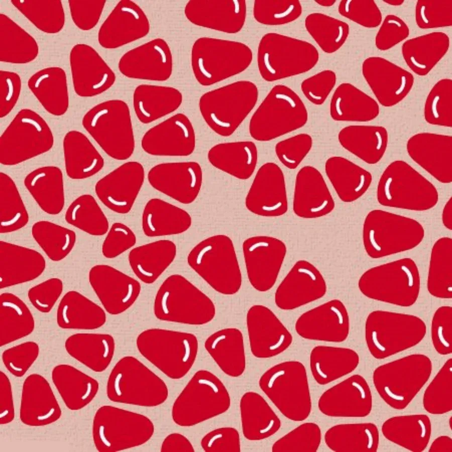 Pomegranate and Honey Pot card inside left