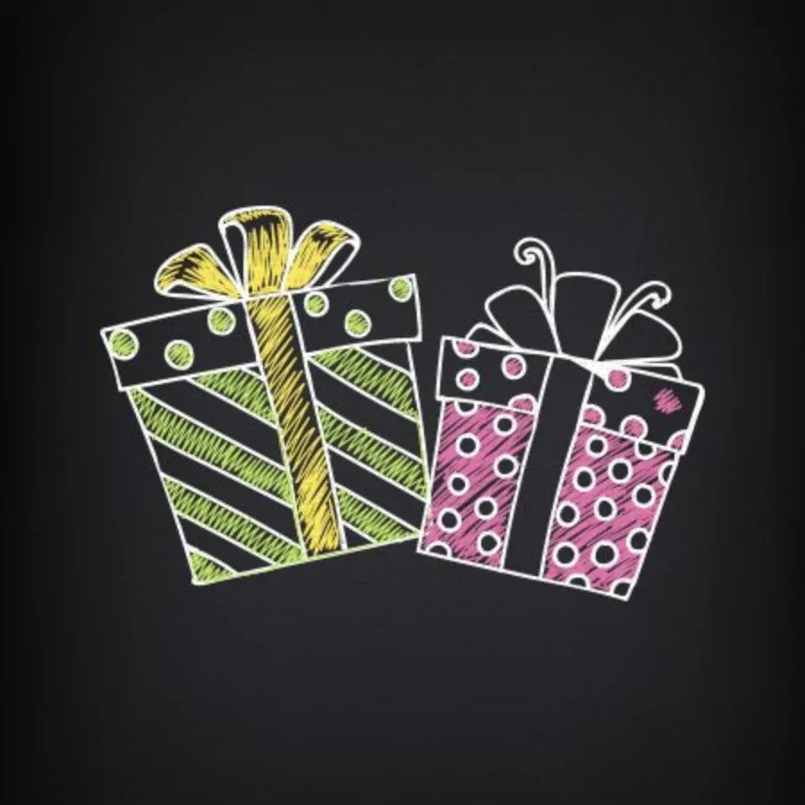 Anniversary Presents card inside left