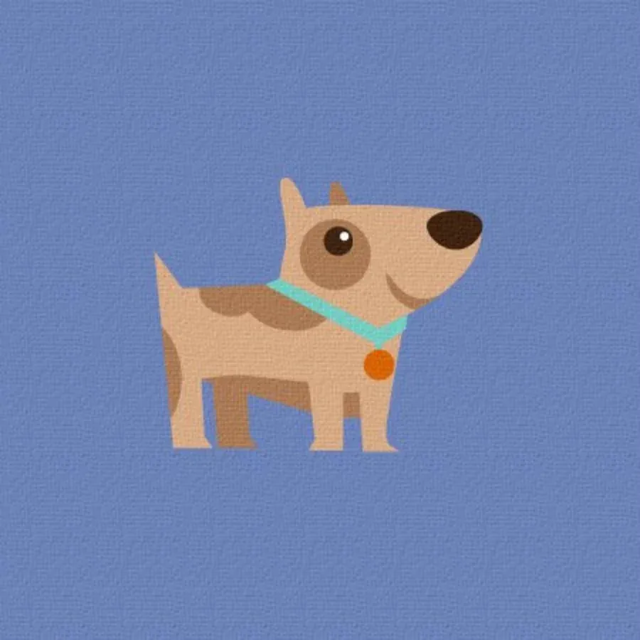 Dog Mom card inside left