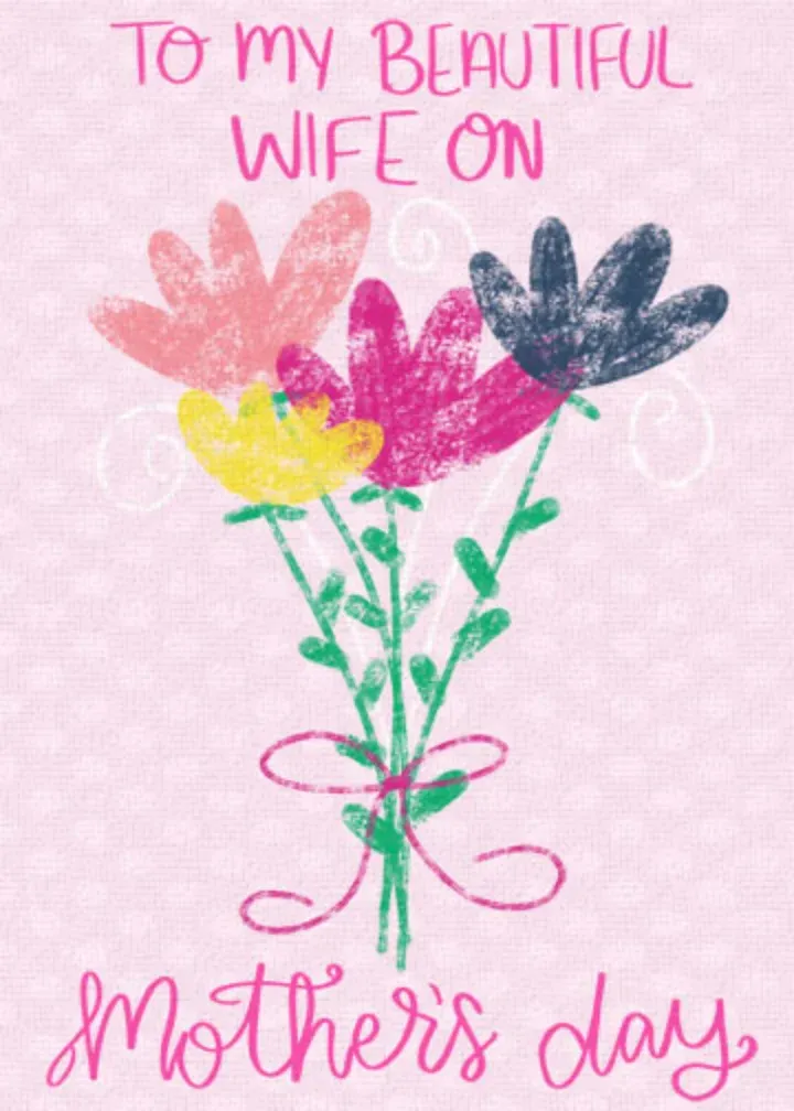 My Beautiful Wife card front