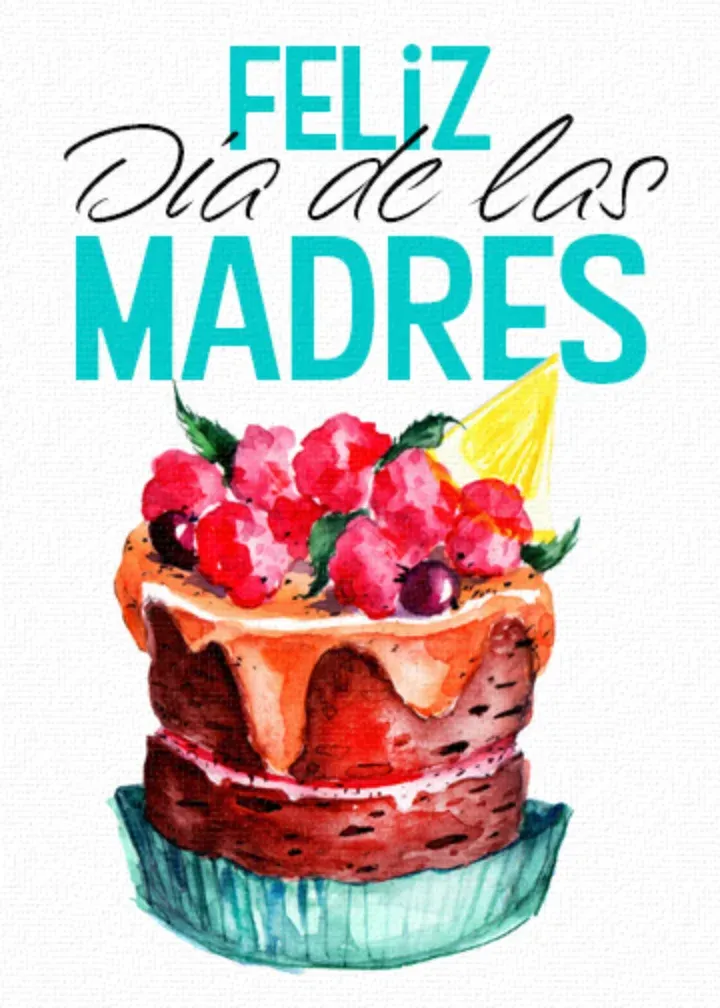 Feliz Dia de las Madres card front