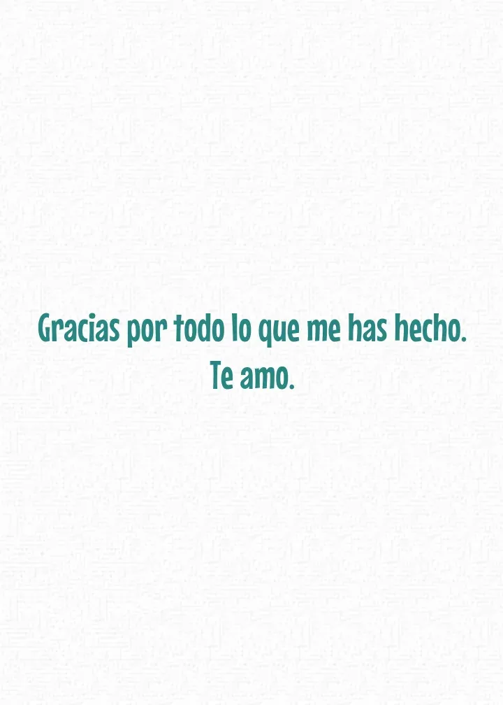 Feliz Dia de las Madres card inside right