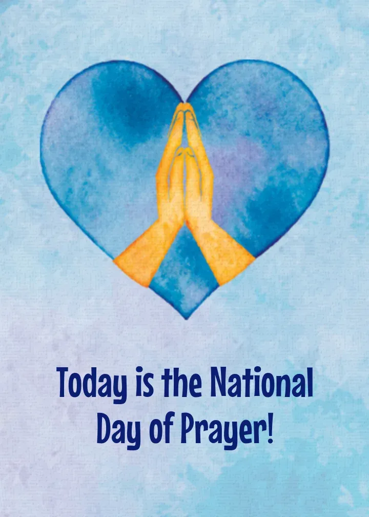 National Day of Prayer | May 7 card front