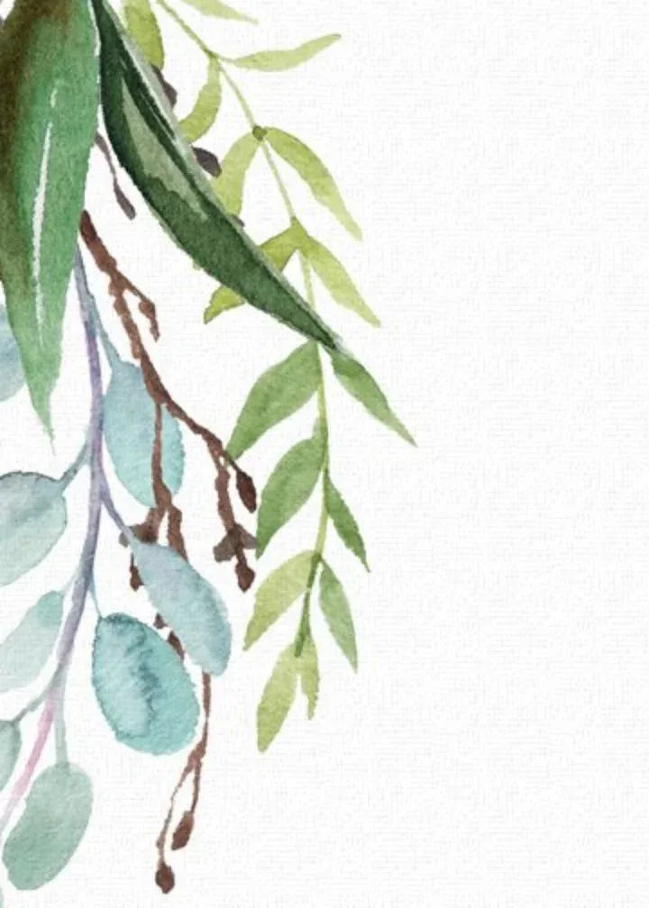 Mother's Greenery card inside left