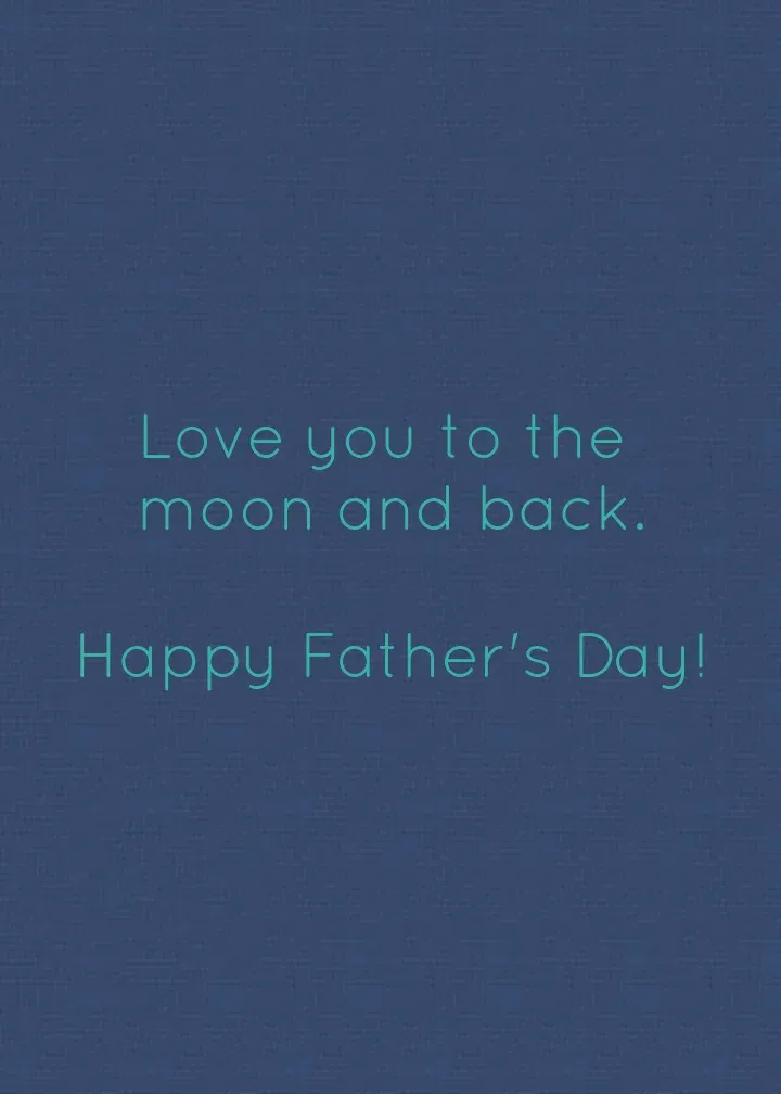 Out of This World card inside right