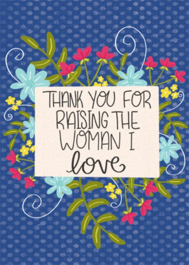 Raising the Woman I Love card front