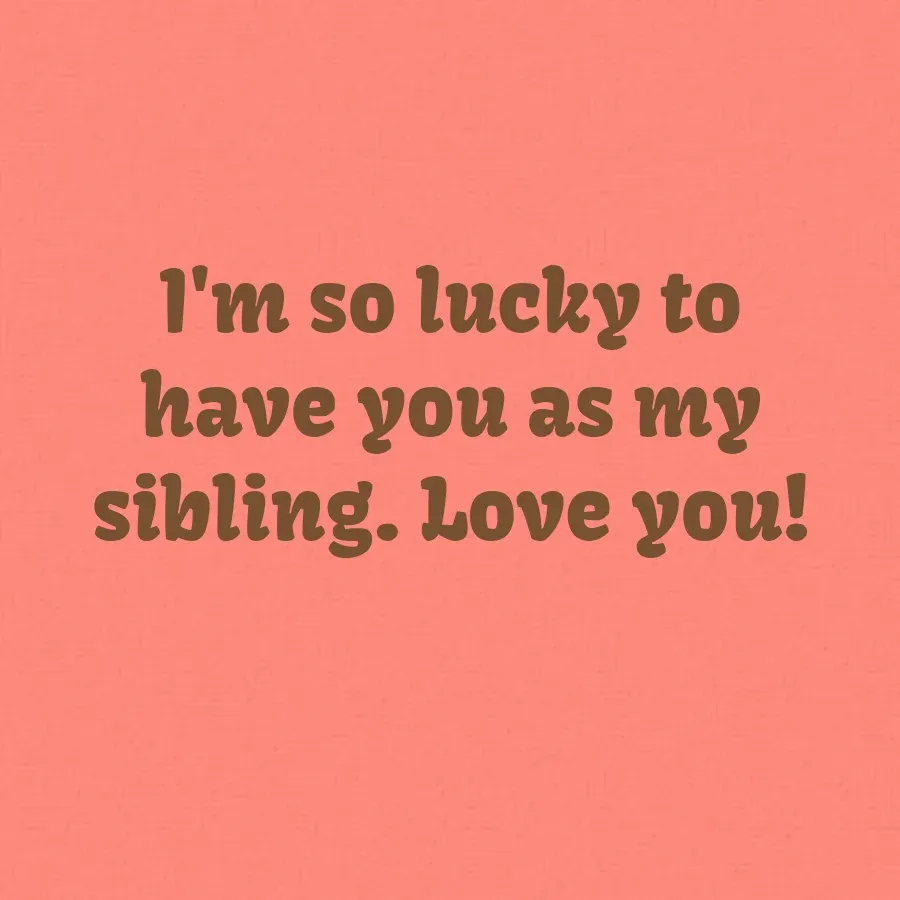 National Siblings Day | Apr 10 card inside right