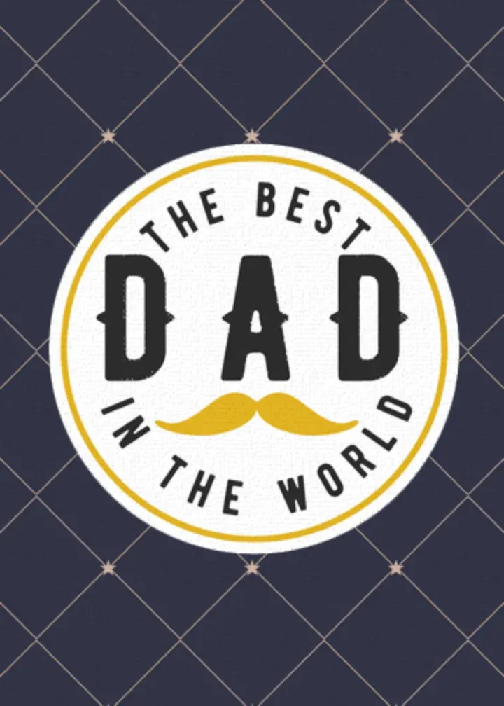 The Best Dad in the World card front
