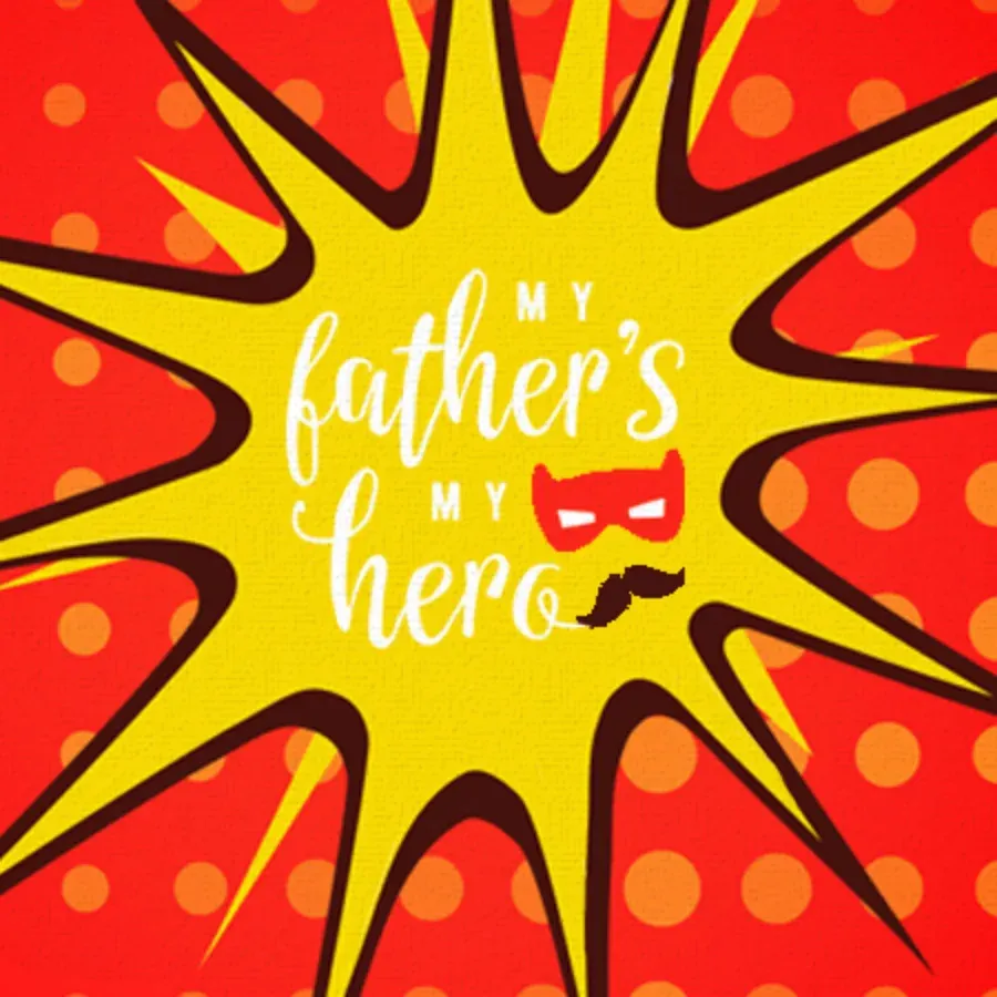 My Real Hero card front