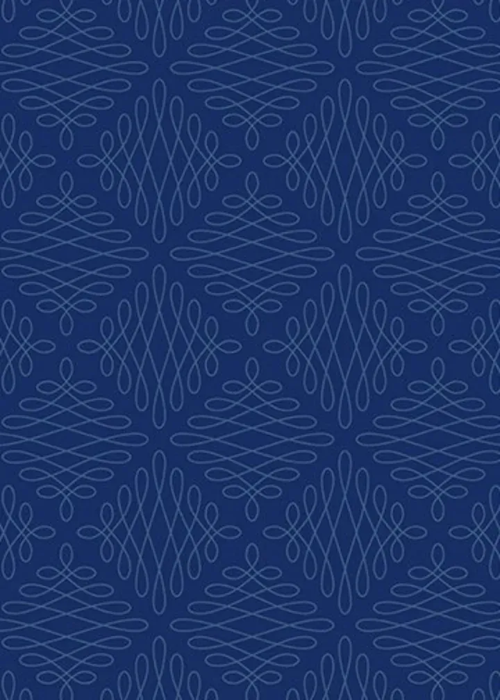 Rosh Hashanah Blue Ribbon card inside left