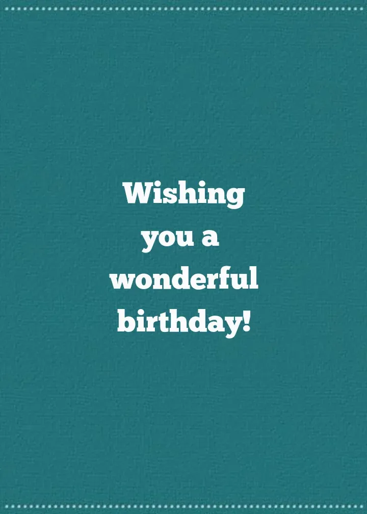 Summer Flowers card inside right