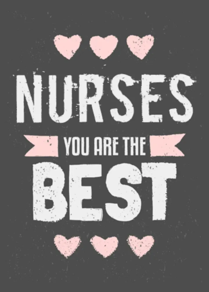 Nurse Chalkboard card front