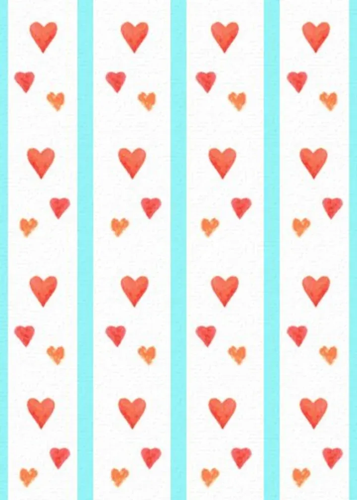 Teacher Heart card inside left