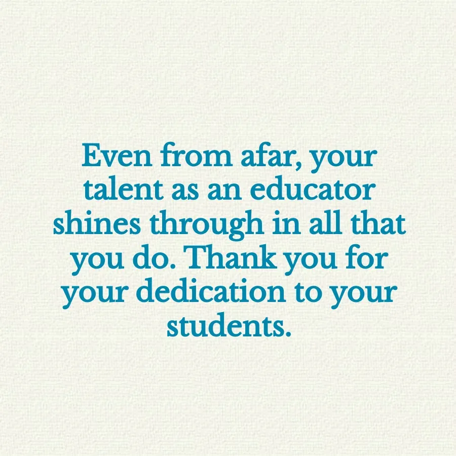 Thank You Linen card inside right