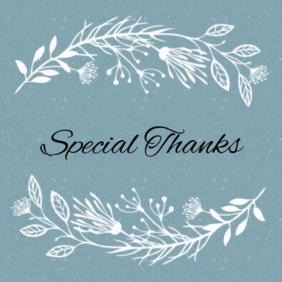 Special Thanks Teacher card front