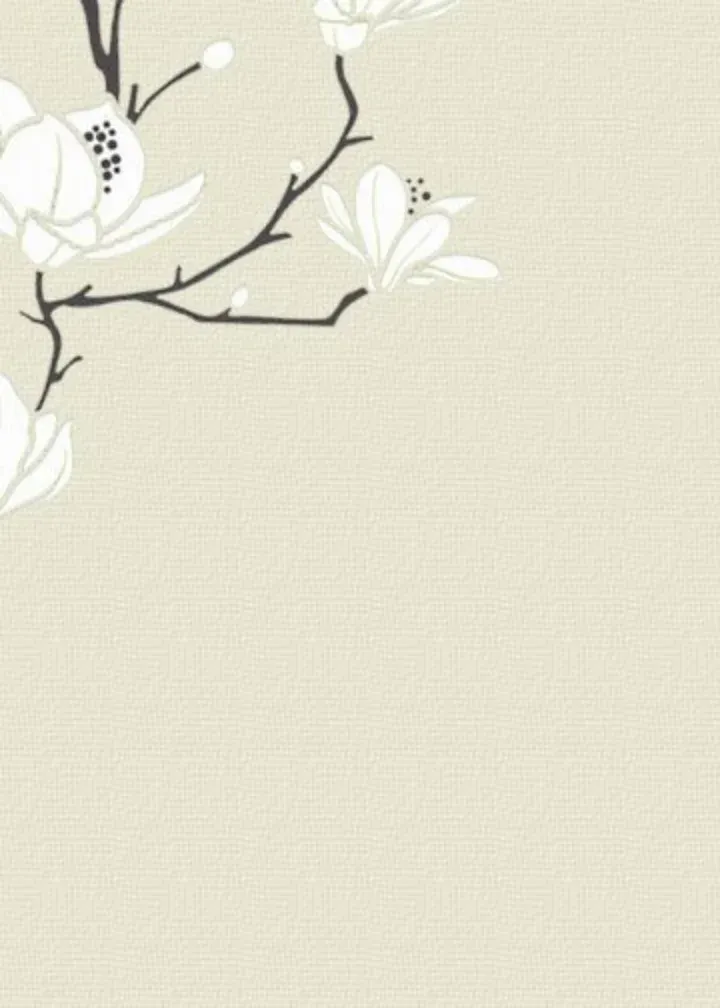 Belated Flowers card inside left