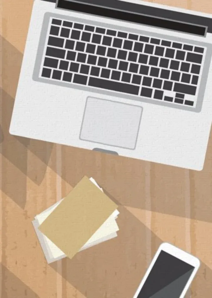 Boss's Day Thank You Keyboard card inside left