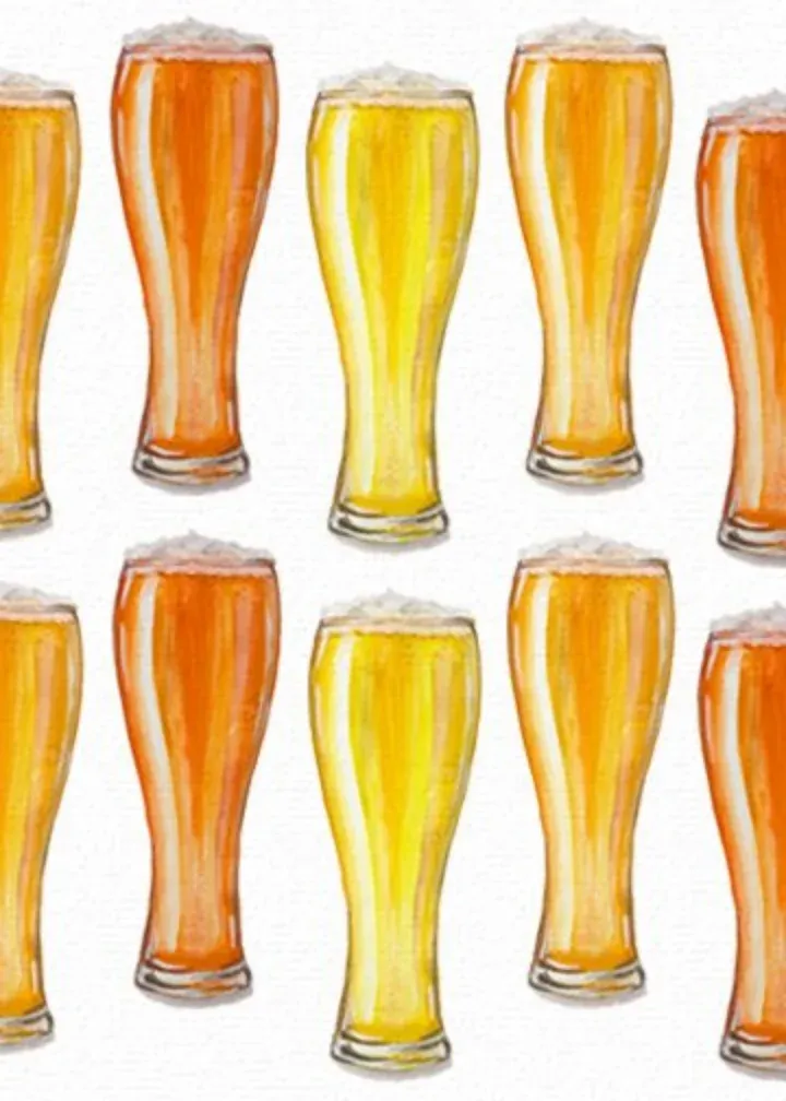 99 Bottles of Beer card inside left