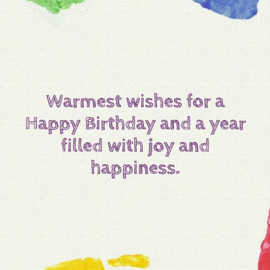 Paint Handprints card inside right