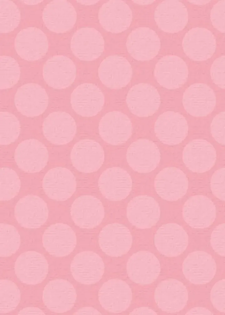 Polka Dots Thank You card inside left