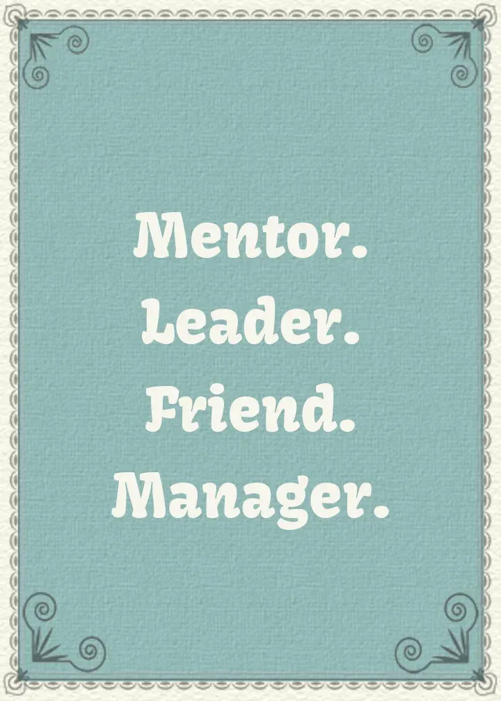 Manager Thank You card front