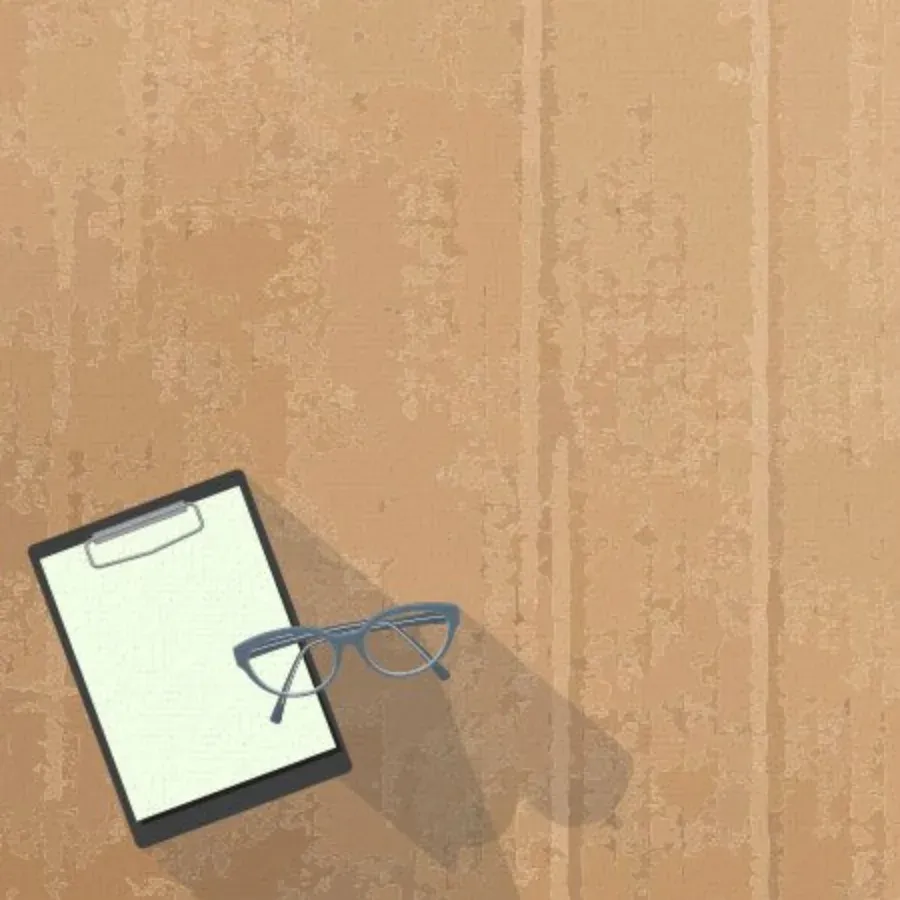 Boss's Day Desk card inside left