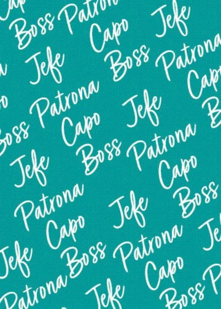 Best Boss In Any Language card inside left