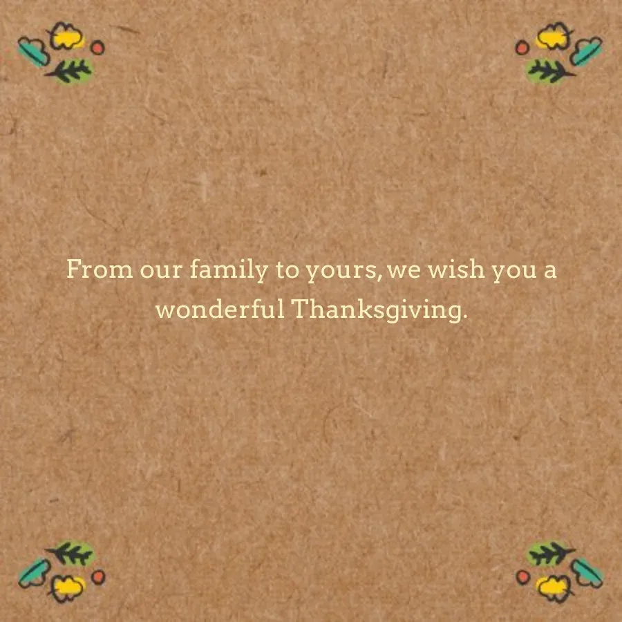 In All Things, Give Thanks card inside right